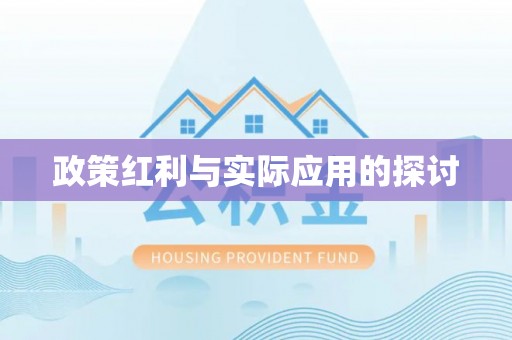 揭东政策红利与实际应用的探讨